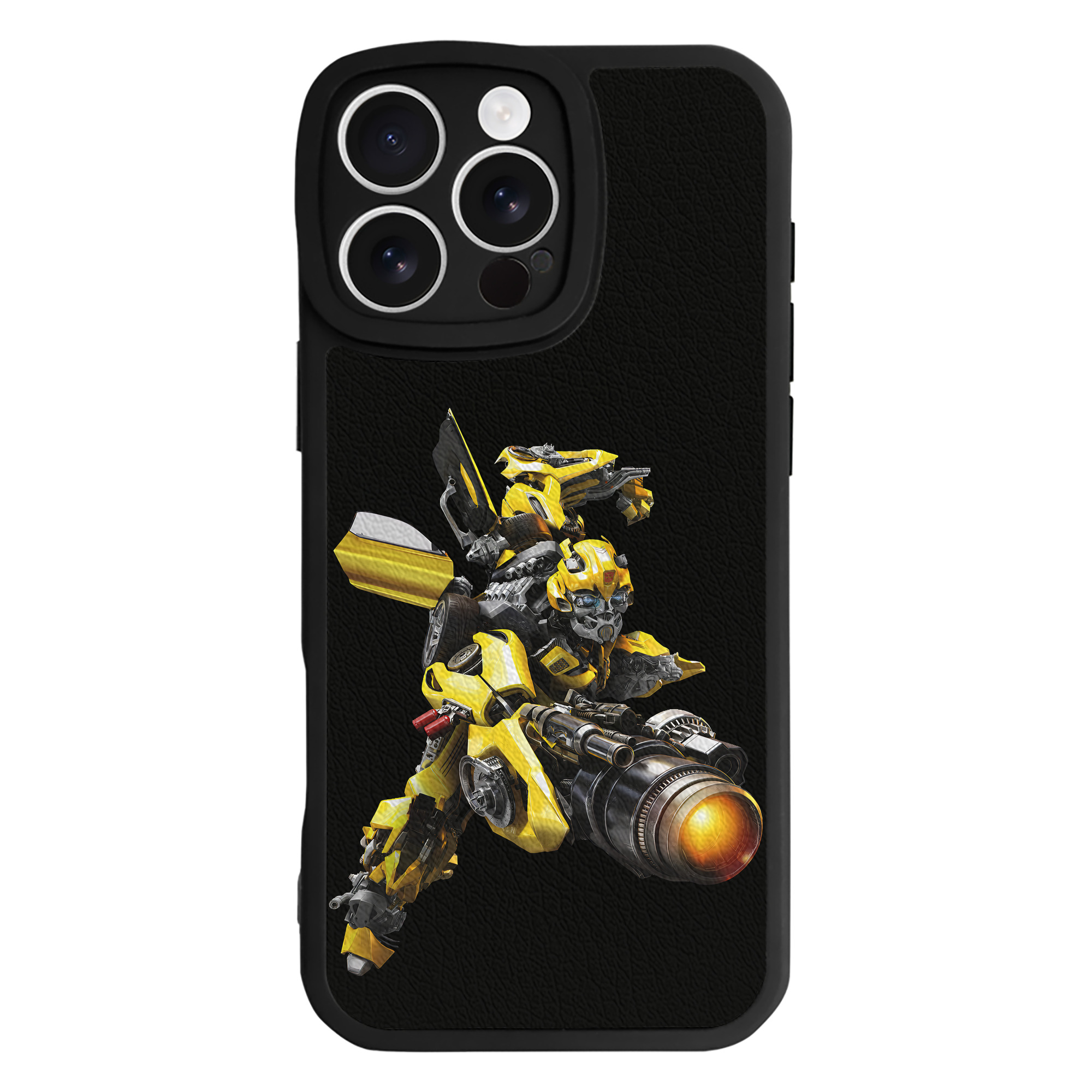 （画像用） Transformers トランスフォーマー 【iPhone 16シリーズ対応】シリコンスマホケース（レザー調） 材質：シリコン